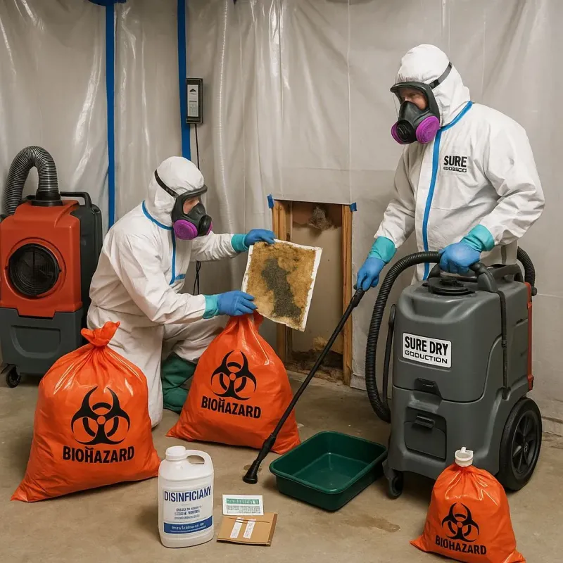 Contaminated Water Handling Protocols process in Schlusser, PA