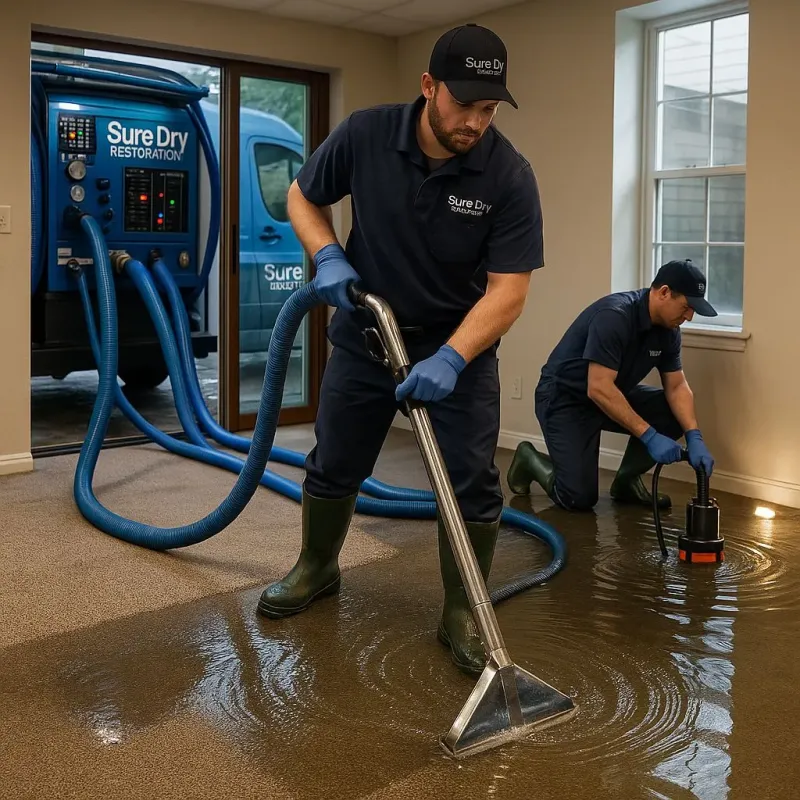 Water Extraction and Removal process in Schlusser, PA